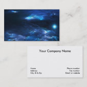 Binnen een Zee blauw Visitekaartje (Voorkant / Achterkant)
