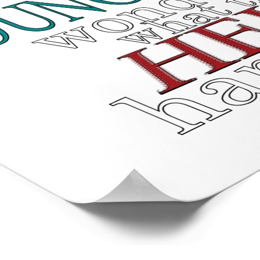 Binnen elke Oude persoon is een Poster (Hoek)