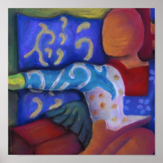 Binnen en uit - Azure en Crimson Passage Poster (Voorkant)