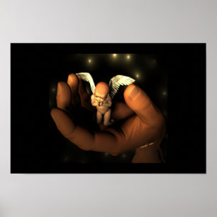 Binnen goden hand poster