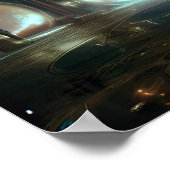 Binnen het Astral Palace (Observatorium) Poster (Hoek)