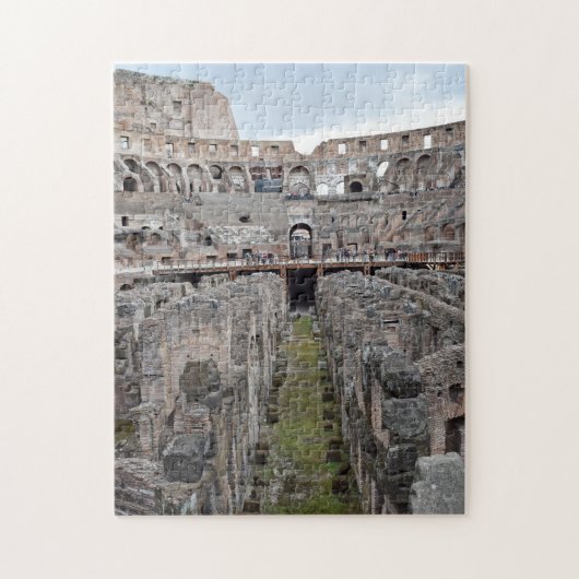Binnen het Colosseum - Rome - 11x14 - 252 stuks Legpuzzel (Verticaal)