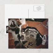 Binnen het kasteel van Dracula Briefkaart (Voorkant / Achterkant)