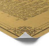 Binnen Historischgeographischer Hand Atlas Poster (Hoek)