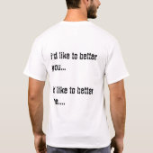 Binnen (ik wil je graag beter...) t-shirt (Achterkant)