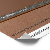 Binnen in de Grote Pyramide Poster (Hoek)