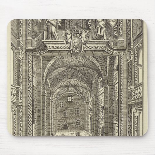 Binnen in het dukes theater in Lincoln's Inn Muismat (Voorkant)