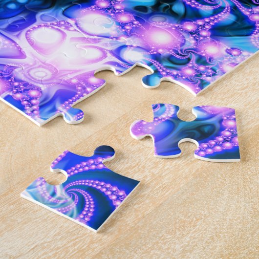 Binnen (koel) vallen - Psychedelic Fractal Legpuzzel (Zijkant)