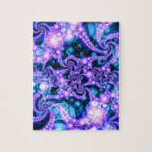 Binnen (koel) vallen - Psychedelic Fractal Legpuzzel (Verticaal)