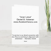 Binnen Lotus Kaart (Achterkant)