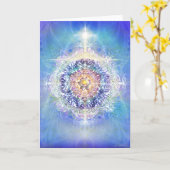 Binnen Lotus Kaart (Gele Bloem)