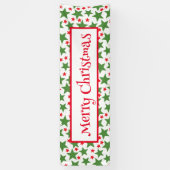 Binnen Openlucht Banner-Vrolijke Kerstmisbanner Spandoek (Verticaal)