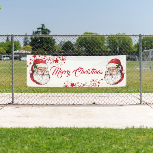 Binnen Openlucht Banner-Vrolijke Kerstmisbanner Spandoek (Insitu)