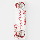 Binnen Openlucht Banner-Vrolijke Kerstmisbanner Spandoek (Verticaal)