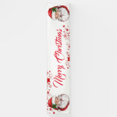 Binnen Openlucht Banner-Vrolijke Kerstmisbanner Spandoek (Verticaal)