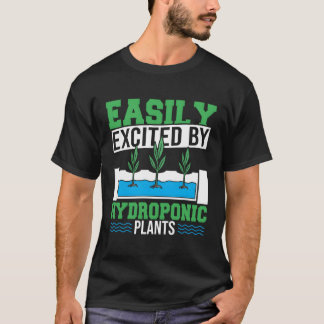 Binnen Planten tuinbouw gemakkelijk opgewonden hyd T-shirt