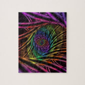 Binnen | Rainbow Fractal Art Legpuzzel (Verticaal)