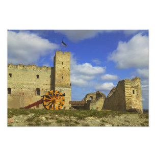 Binnen Rakvere Kasteel, Rakvere, Estland Foto Afdruk
