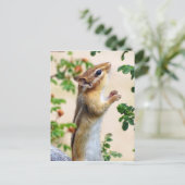 Binnen Reach - Chipmunk Briefkaart (Staand voorkant)
