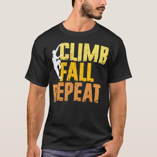 Binnen rotsklimmen Klimmen Val T-shirt (Voorkant)