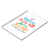 Binnen Skydiving is een Blast! Notitieboek (Linkerzijde)