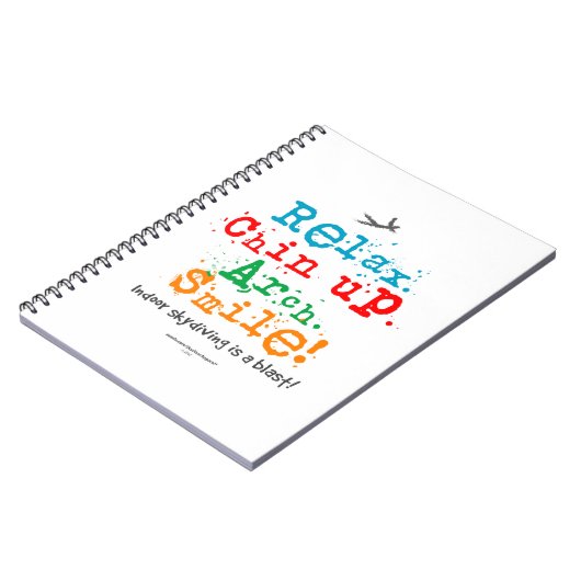 Binnen Skydiving is een Blast! Notitieboek (Linkerzijde)