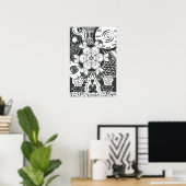 Binnen Stillness Poster (Thuiskantoor)