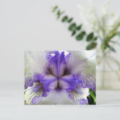 Binnen van een Iris Briefkaart (Staand voorkant)