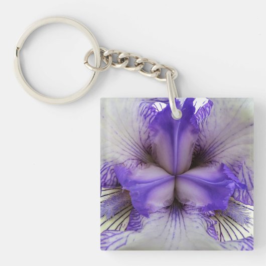 Binnen van een Iris Sleutelhanger (Voorkant)