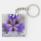 Binnen van een Iris Sleutelhanger (Achterkant)