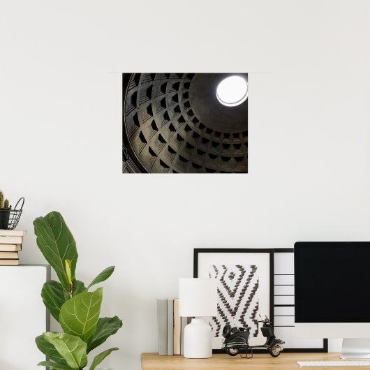Binnen van Pantheon Poster (Thuiskantoor)