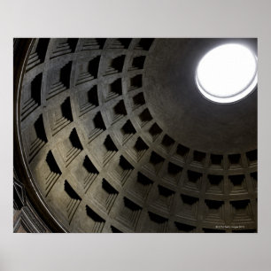 Binnen van Pantheon Poster