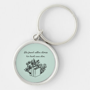 Binnen verhalen sleutelhanger