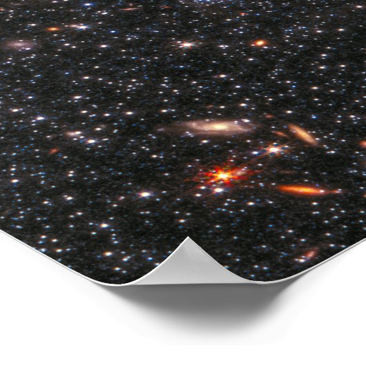 Binnen WLM Dwarf Galaxy | NIRCam | JWST Poster (Hoek)
