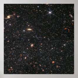 Binnen WLM Dwarf Galaxy | NIRCam | JWST Poster