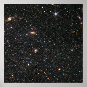 Binnen WLM Dwarf Galaxy   NIRCam   JWST Poster