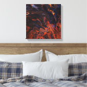 Binnenbrand Canvas Afdruk (Insitu (Slaapkamer))