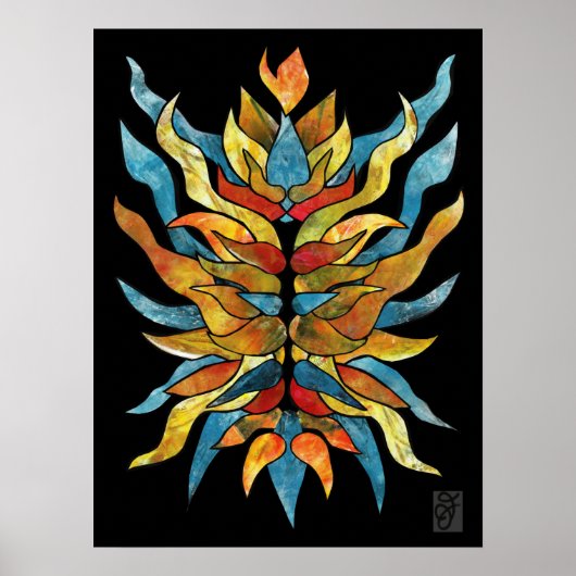 Binnenbrand Poster (Voorkant)