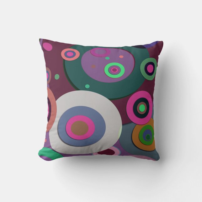 Binnencirkels #12 kussen (Voorkant)