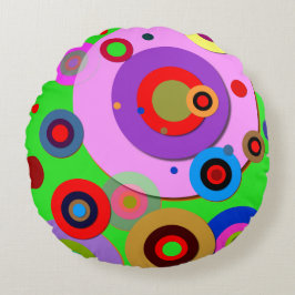 Binnencirkels #1 rond kussen