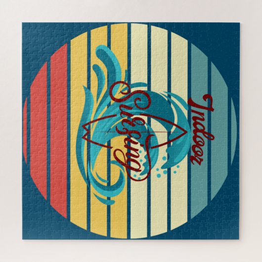  binnengaan surfen legpuzzel (Horizontaal)