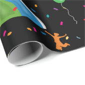 Binnenglijbaan Park Kids Speeltuin Cadeaupapier (Rol Hoek)