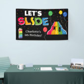 Binnenglijbaan Park Kids Speeltuin Verjaardagsfees Spandoek (Beurs)