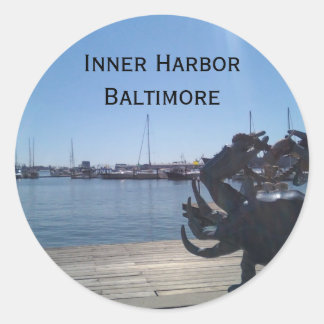 Binnenhaven Ronde Sticker