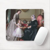 Binnenin bij "De kastanjes" Wimbledon, grootmoeder Muismat (Met muis)