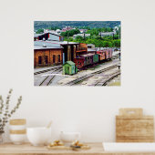 Binnenin de trein poster (Keuken)