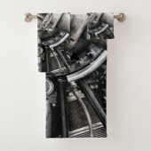 Binnenin een schroef bad handdoek (Insitu)