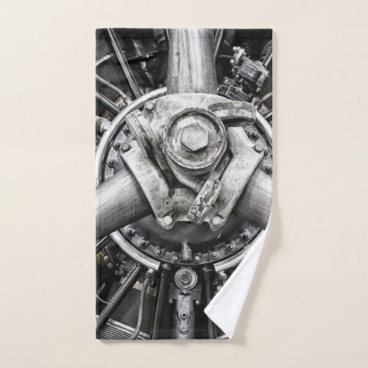 Binnenin een schroef bad handdoek (Handdoek)