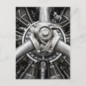 Binnenin een schroef briefkaart (Voorkant)