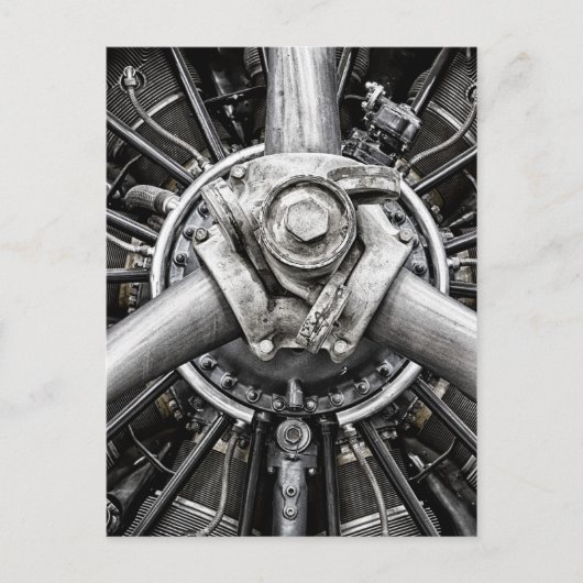 Binnenin een schroef briefkaart (Voorkant)